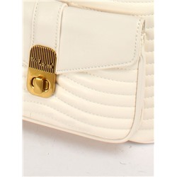 Рюкзак жен искусственная кожа DJ-6908-3-CREAMY WHITE,  1отд,  2внут+2внеш/ карм,  кремовый 252236