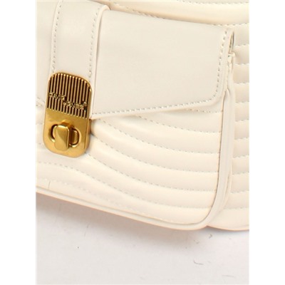 Рюкзак жен искусственная кожа DJ-6908-3-CREAMY WHITE,  1отд,  2внут+2внеш/ карм,  кремовый 252236