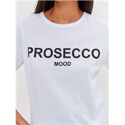 Футболка женская белый PROSECCO