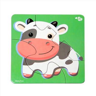 Тройные пазлы «Домашние животные» серии Baby Toys