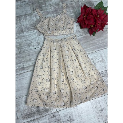 Костюм с юбкой 874412