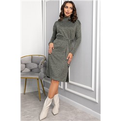 Платье В ритме мегаполиса (зеленое) П14059-33М