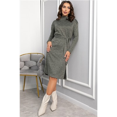 Платье В ритме мегаполиса (зеленое) П14059-33М