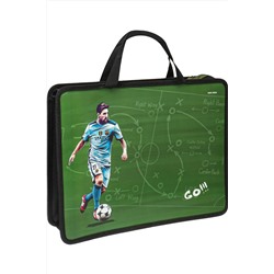 Папка детская STAR FOOTBALL (П-0002) пластик, 334х260мм НАТАЛИ #1033010