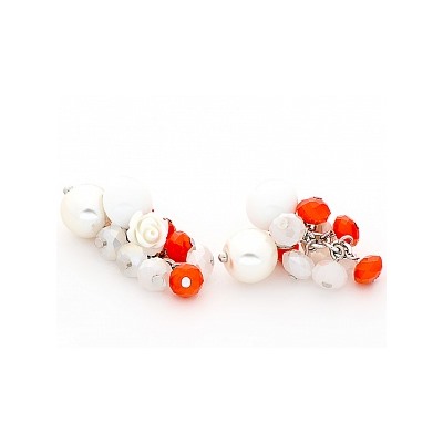 Серьги PR2894 коралл