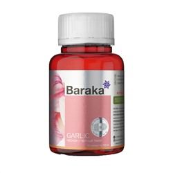 GARLIC чеснок + чёрный тмин, Baraka, 90 капс. по 750 мг.