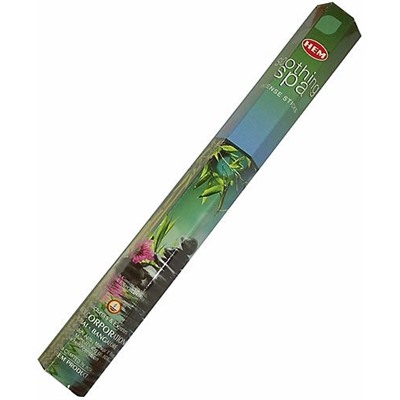 Hem Incense Sticks SOOTHING SPA (Благовония СПА РЕЛАКС, Хем), уп. 20 палочек.