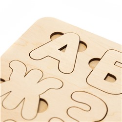 Пазл деревянный «Алфавит»