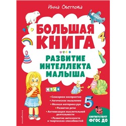 Большая книга. Развитие интеллекта малыша