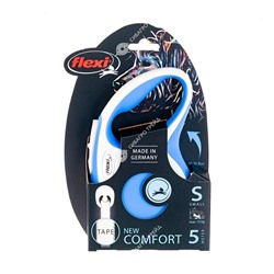 Рулетка Флекси New Comfort S 5м, до 15кг ремень (синий) АГ