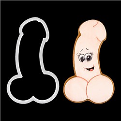 Вырубка для пряника  "Взрослая буква Т"  пластик, 11 см