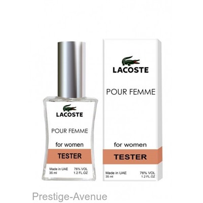 Тестер Lacoste pour femme 35 ml Made in UAE