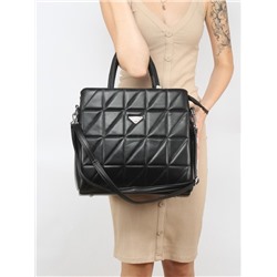 Сумка женская искусственная кожа Marrivina-23043-1,  3отд,  плечевой ремень,  черный SALE 256918