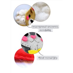 Мягкая игрушка из фетра «Совенок» своими руками