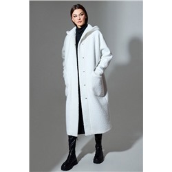 DiLiaFashion 0641 кремовый, Пальто