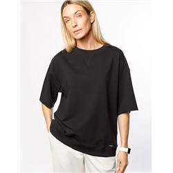 Футболка из тонкого премиального футера с эластаном