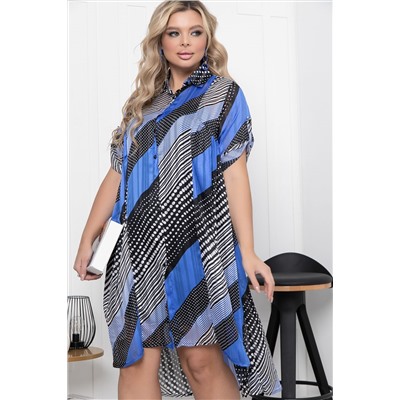 Платье "Эбигейл" (блю) П5821