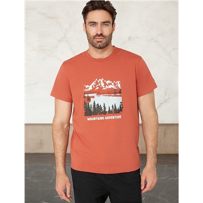 Футболка из премиального хлопка с авторским принтом