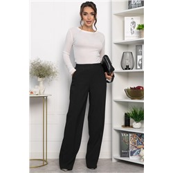 Брюки на резинке Лавриона (черные) Б14262-18М