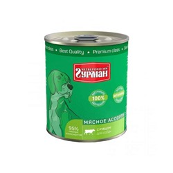 Четвероногий Гурман консерва для собак Рубец, 340г АГ