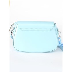 Сумка женская искусственная кожа Ch&K-8630,  1отд,  плечевой ремень,  голубой 255072