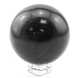 Шар из обсидиана иризирующий, диаметр 106мм