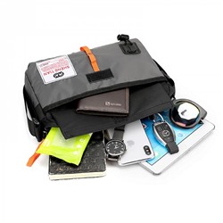 0843-5 т/син Сумка мужская (26х19х8)