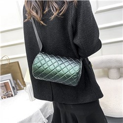 9076-3 серебро Сумка женская (23х14х14)