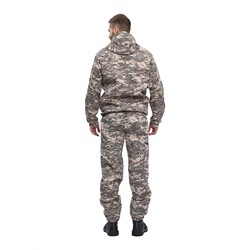 Костюм "ТУРИСТ 1" куртка/брюки цвет: кмф "Цифра св.серый", ткань: Грета