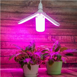 Фитолампа Uniel LED-P65-24W/SPSB/E27/FR/P3 Р фиол