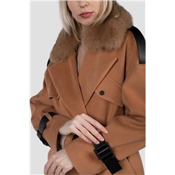 02-3241 Пальто женское утепленное (пояс)