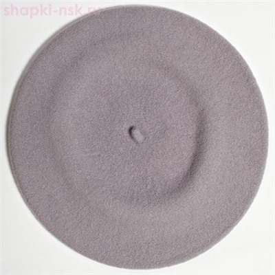 Берет фетр без отделки флис 115 Берет женский флис (58-59)