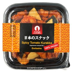 Японские снэки Спайси Томато Куракка Тако Самурай, 90 г Акция