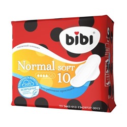 BIBI Normal Soft Ультратонкие д/критических дней ( 4к.) 10шт.