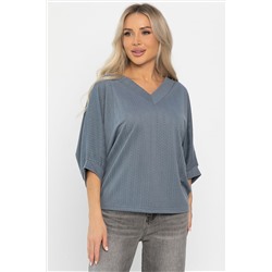 Джемпер трикотажный Джорджина (джинс) Б14247-12М