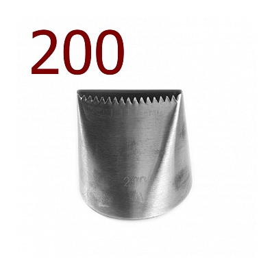 Насадка кондитерская № 200 (L200), Гребенка большая