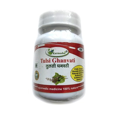 TULSI GHANVATI, Karmeshu (ТУЛСИ (Туласи) ГХАНВАТИ, Кармешу), 60 таб. по 500 мг.