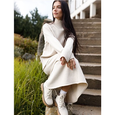 Джемпер из пряжи с кашемиром