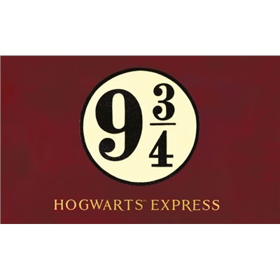 Кардхолдер. Платформа 9 и 3/4 (в форме книжки, 215х65 мм)