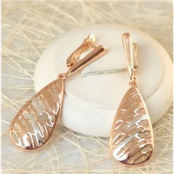 Серьги позолота H01-15352