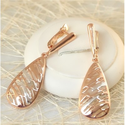 Серьги позолота H01-15352