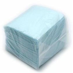 Салфетки бум. 24*24  80шт.D/  голубые