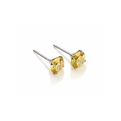Серьги-гвоздики PR1469 -8 желт