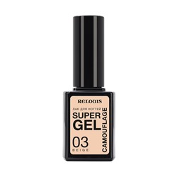 RELOUIS Лак для ногтей Super Gel Camouflage тон:03 beige РБ1965-21