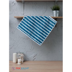 Полотенце махровое пестротканое жаккардовое 7203, Зигзаг С106-ЮА-7203-1