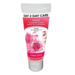 Ayurvedic Face Wash ROSE Fairness, Day 2 Day Care (Аюрведическая пенка для умывания РОЗА Сияние и Блеск, Дэй Ту Дэй Кэр), 50 мл.
