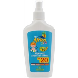 Floresan africa kids молочко защита от солнца spf 20 200 мл