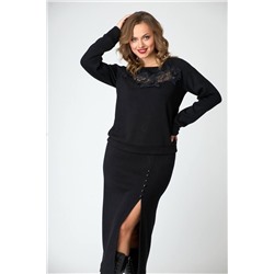 Chumakova Fashion 236 черный, Джемпер