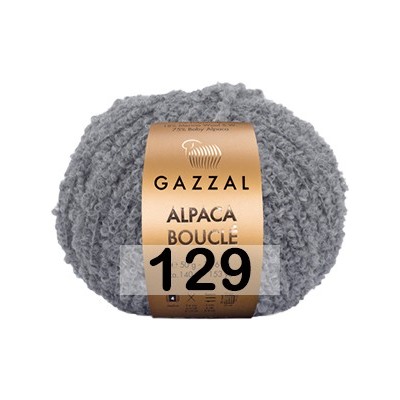 Пряжа Gazzal Alpaca Boucle