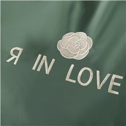 Комплект постельного белья Сатин-Шелк Я IN LOVE LV010